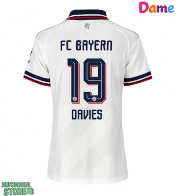 Bayern Munich Alphonso Davies #19 Replika Udebanetrøje Dame 2026-27 Kortærmet